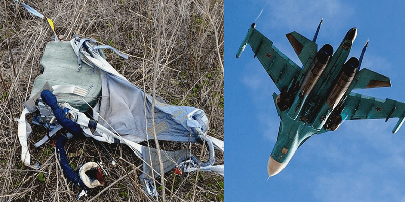 Three Russian Su-34 Warplanes