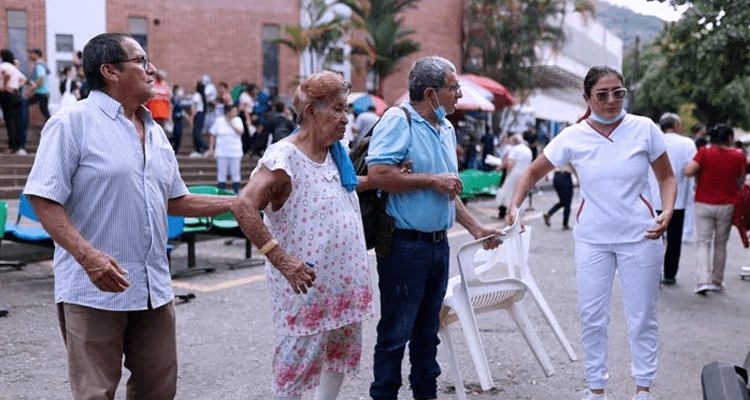 6.4 intensity Earthquake in Colombia