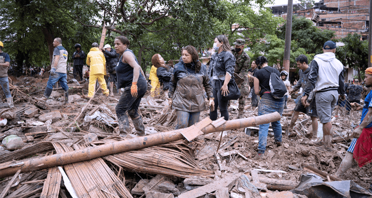 6.4 intensity Earthquake in Colombia